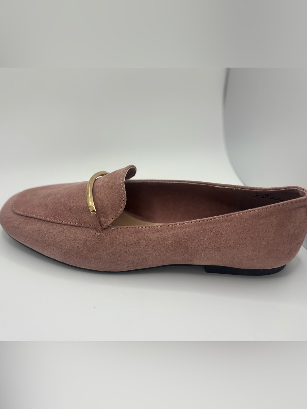Journee Collection Wrenn Loafers Flats In Faux Suede Women’s size 10 Rose